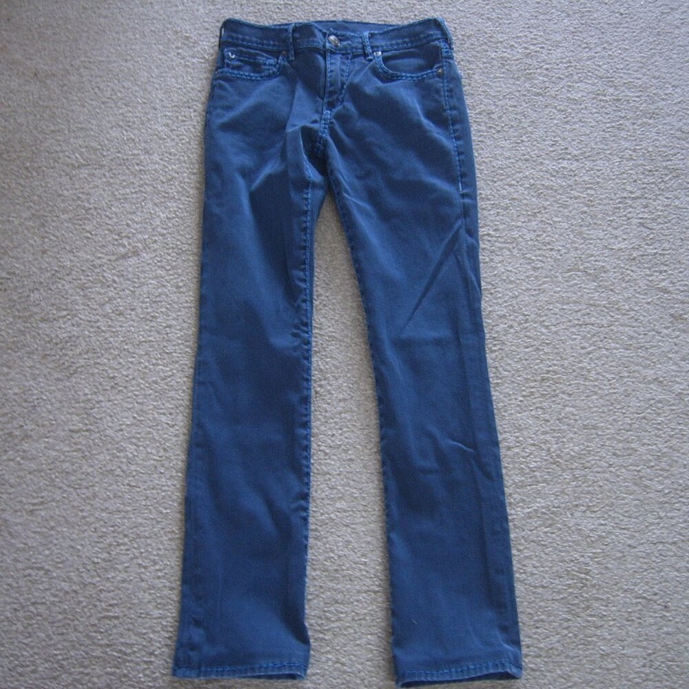 Like New Excellent Condition True Religion Women Super T Jeans sz 27 Made in USA